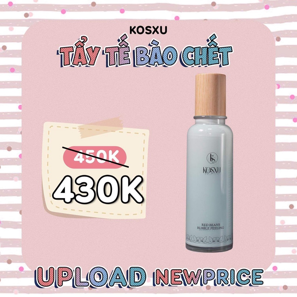 TẨY DA CHẾT DETOX KOSXU 2IN1💖FREESHIP💖TẶNG MASK