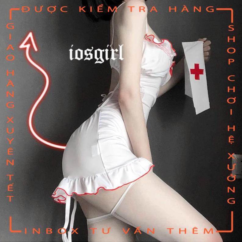 Set Đồ Ngủ Hóa Trang Y Tá Hở Lưng Gợi Cảm Dành Cho Nữ  - hot tiktok | BigBuy360 - bigbuy360.vn