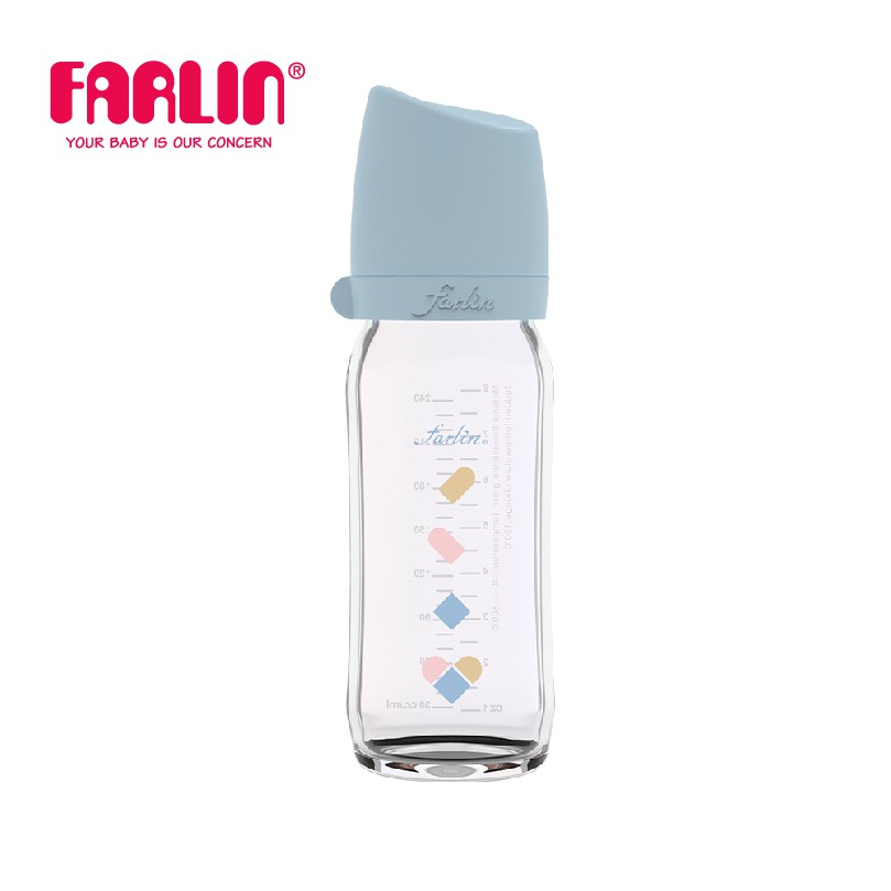 Bình Sữa Thủy Tinh FARLIN Mẫu Mới - 240ml