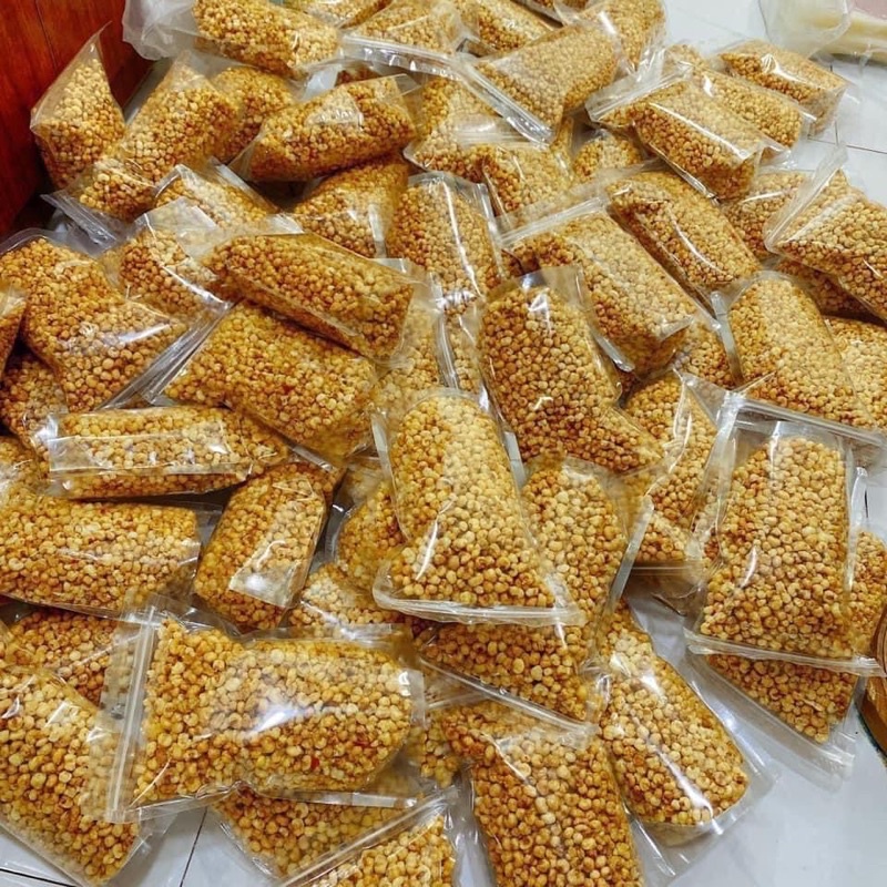 Ngô Nếp giòn Sóc Mắm Cay ngon giòn, ăn vặt, loại ngon chuẩn vị cay cay giòn