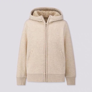 Áo khoác lót lông cừu uni authentic