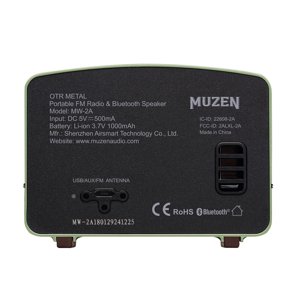 MUZEN 2A OTR Metal SELoa Bluetooth di động