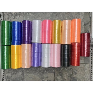 1 lốc Ruy băng lụa 2cm làm nơ trang trí handmade