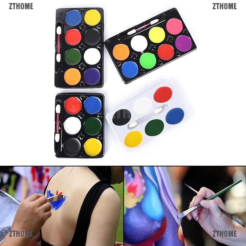 Màu vẽ cơ thể nghệ thuật zthome 5 / 6 / 8 màu