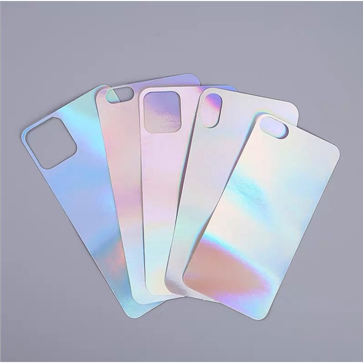 Ốp Điện Thoại Trong Suốt Màu Laser Cho iPhone 7 8 plus XS max XR 11 12 pro max 13 6 6s plus