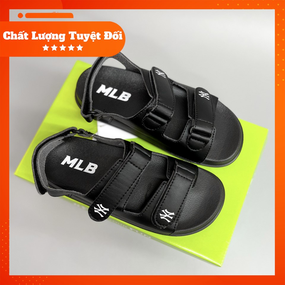SM - Sandal bánh mì MLB logo NY - sauvuive