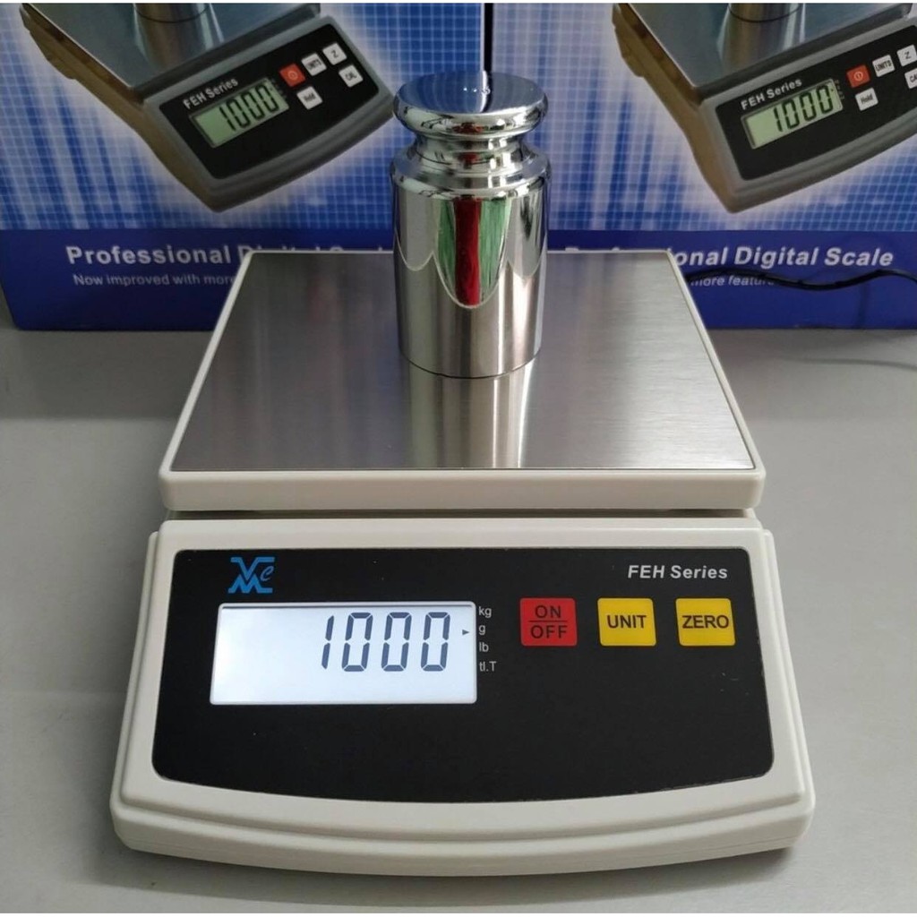 Cân điện tử nhà bếp AND FEH 1kg,3kg,6kg