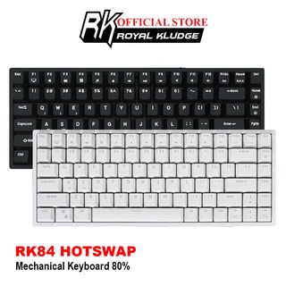 RK84 HOTSWAP - Bàn phím cơ Royal Kludge RK84 Bluetooth 5.0 và Wireless 2.4G, Type C - CHÍNH thumbnail