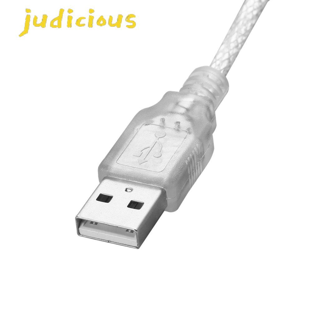 Cáp Chuyển Đổi 1.2m Usb 2.0 Sang Firewire Ieee 1394 4 Pin Male I