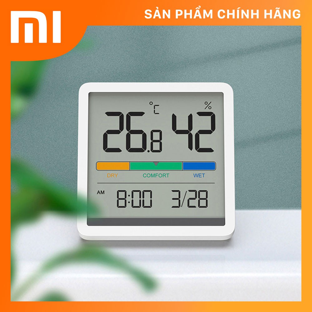 Đồng hồ đo nhiệt độ và độ ẩm Xiaomi Miiiw - màn hình lớn 3,34 inch độ chính xác cao