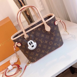 Túi L.V never full tote mini cực xinh hàng súperr 6 màu nâu mickey (chat trước check đơn ạ)