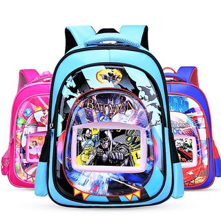 BALO CHO BÉ ĐI HỌC IN NỔI 3D CÁC NHÂN VẬT HOẠT HÌNH BATMAN HELLO KITTY SOFIA NGƯỜI NHỆN