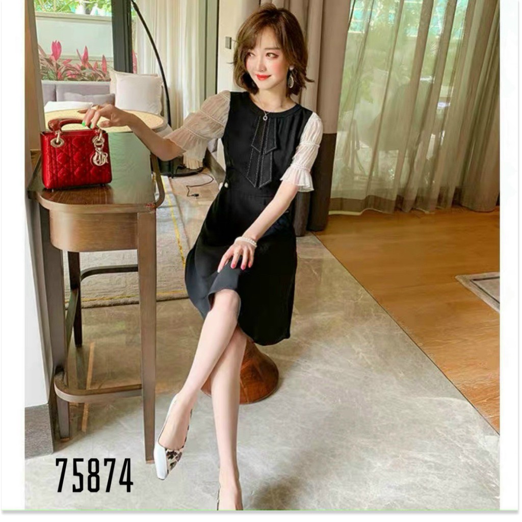 ĐẦM XÒE NỮ TAY NHÚN PHỐI NƠ SANG CHẢNH TRẺ TRUNG NĂNG ĐỘNG HHP