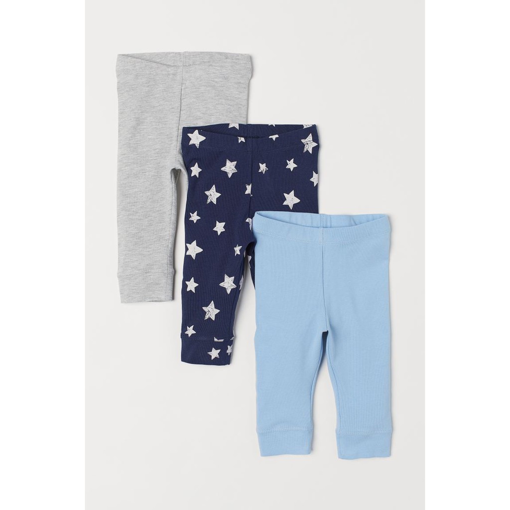 Set 3 quần legging HM H&amp;M_hàng chính hãng Anh