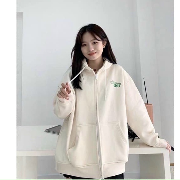 Áo Khoác Hoodie Zip Cinder Basic Kéo Khóa, Áo Hoodie Zip Nam Nữ Form Rộng Ulzzang Unisex f.s.shop68