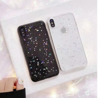 Mua 2 & giảm 5 Ốp điện thoại trong suốt họa tiết kim tuyến đẹp mắt dành cho iPhone 6/6S/6P/6SP/7/7P/8/8P/X/XS/XR/XS MAX