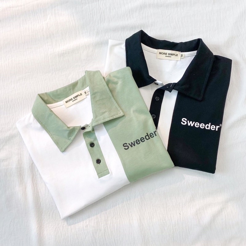 Áo Thun POLO STUDIO Oversize Vải Tici Da Cá Form Rộng Unisex - Yowol SG