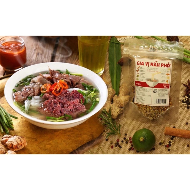 Gia Vị Nấu Phở/Lẩu/Tomyum/Súp Gà Vipep - Xanhsam Organic