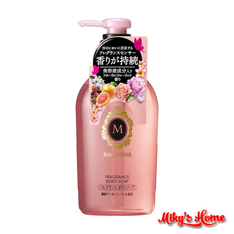 Sữa tắm trắng da Shiseido Ma Cherie Fragrance Body Soap 450ml - Nhật