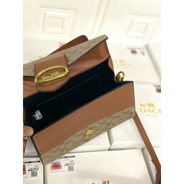 TÚI C.O.A.C.H VUÔNG XUẤT XỊN SIZE 24CM