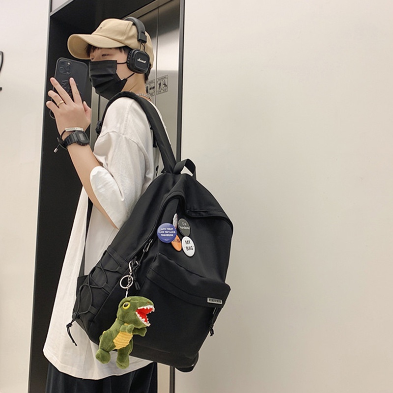 Ba Lô Du Lịch Cỡ Lớn Gắn Mặt Dễ Thương Phong Cách Nhật Bản Cho Nữ