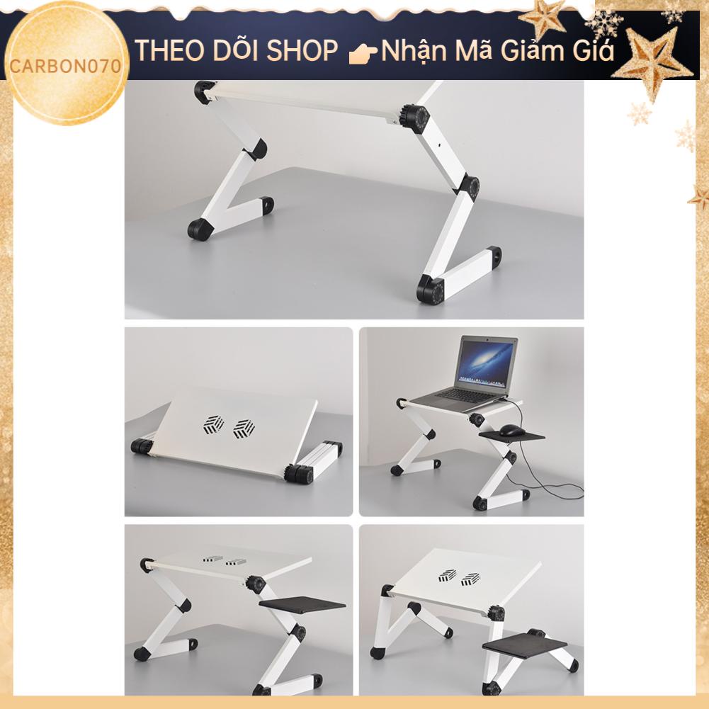 Carbon070 Chân đế máy tính xách tay có thể điều chỉnh công thái học Máy Riser cho Văn phòng tại nhà Du lịch