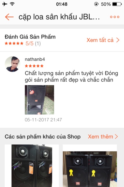 Cặp loa sân khấu JBL bass 4 TẤC lớn