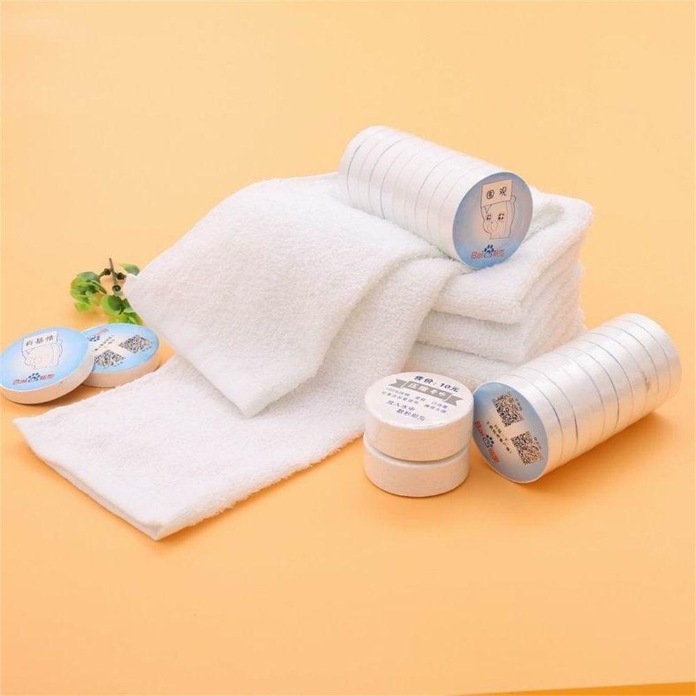 Khăn Lau Mặt Dạng Nén Có Thể Tái Sử Dụng Nhiều Màu Sắc Dùng Khi Đi Du Lịch