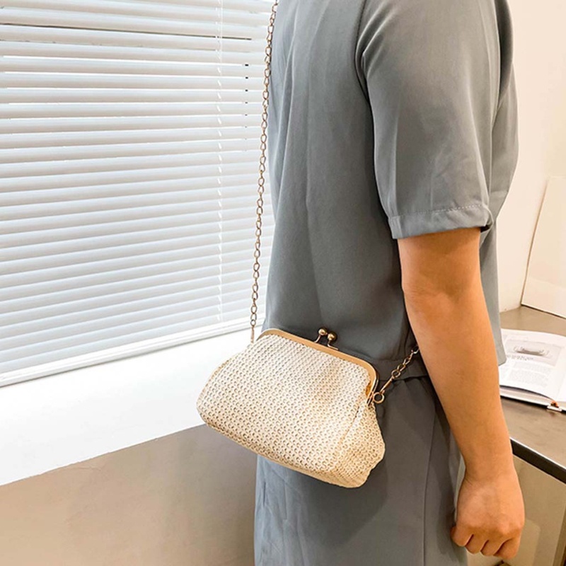 Túi Xách Đan Mây Thời Trang Đi Biển Cho Nữ