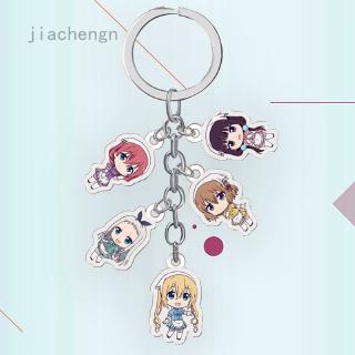 Móc Khóa Hình Nhân Vật Hoạt Hình Sakuranomiya Maika Pha Trộn S