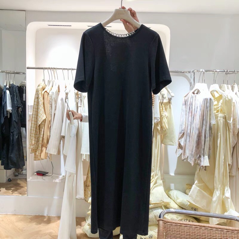 ( Ảnh thật ) V0441 Váy cotton lưng vuông xích | BigBuy360 - bigbuy360.vn