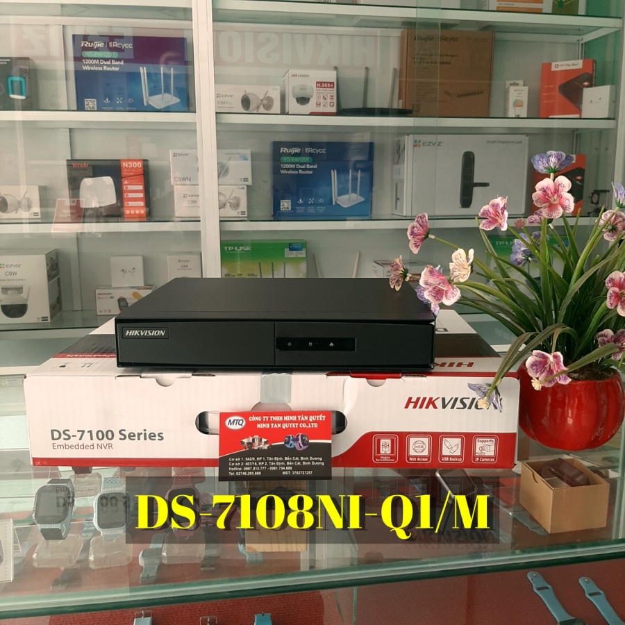 Đầu ghi hình Camera ip 8 kênh DS-7108NI-Q1/M Hikvision chính hãng