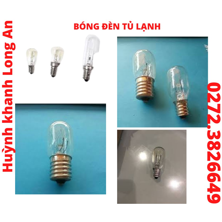 BÓNG ĐÈN TỦ LẠNH ĐUÔI BỰ ĐUÔI NHỎ
