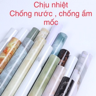 5M x 60cm giả đá tráng nhôm keo sẵn cho nhà bếp