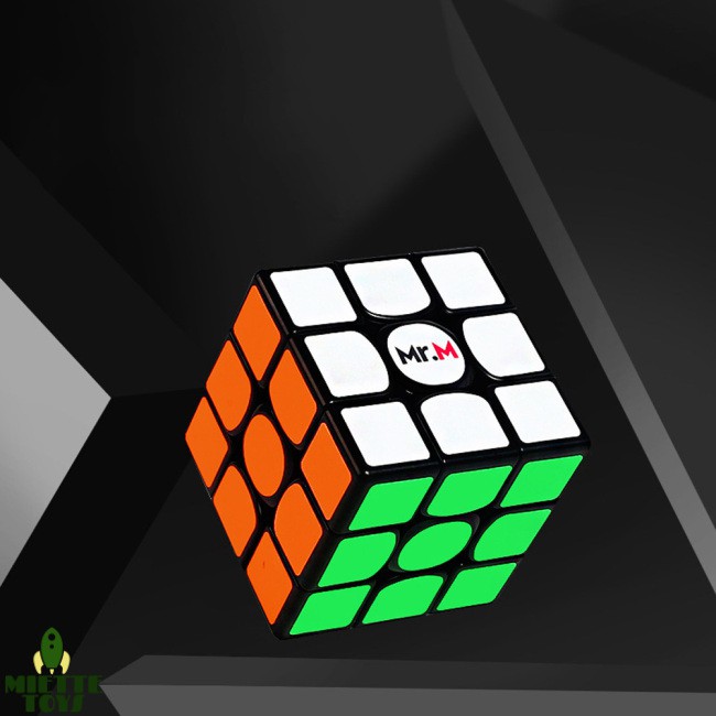 Khối Rubik 3x3 X 3 M Có Nam Châm Màu Đen Cao Cấp
