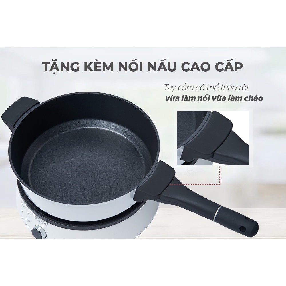 BẾP TỪ ĐƠN Sunhouse MAMA SHD6885, bảo hành chính hãng 24 tháng, công suất 2100W