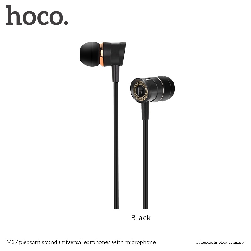 Tai nghe IP 6 Hoco M37 chân 3,5mm dây dài 1.2 mét tương thích 5,5S,6,6S,6 Plus, 6S Plus, Android