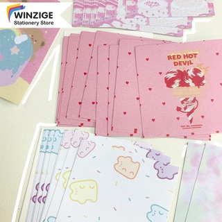 Set 10 Tờ Giấy Ghi Chú Winzige Phong Cách Vintage Hàn Quốc