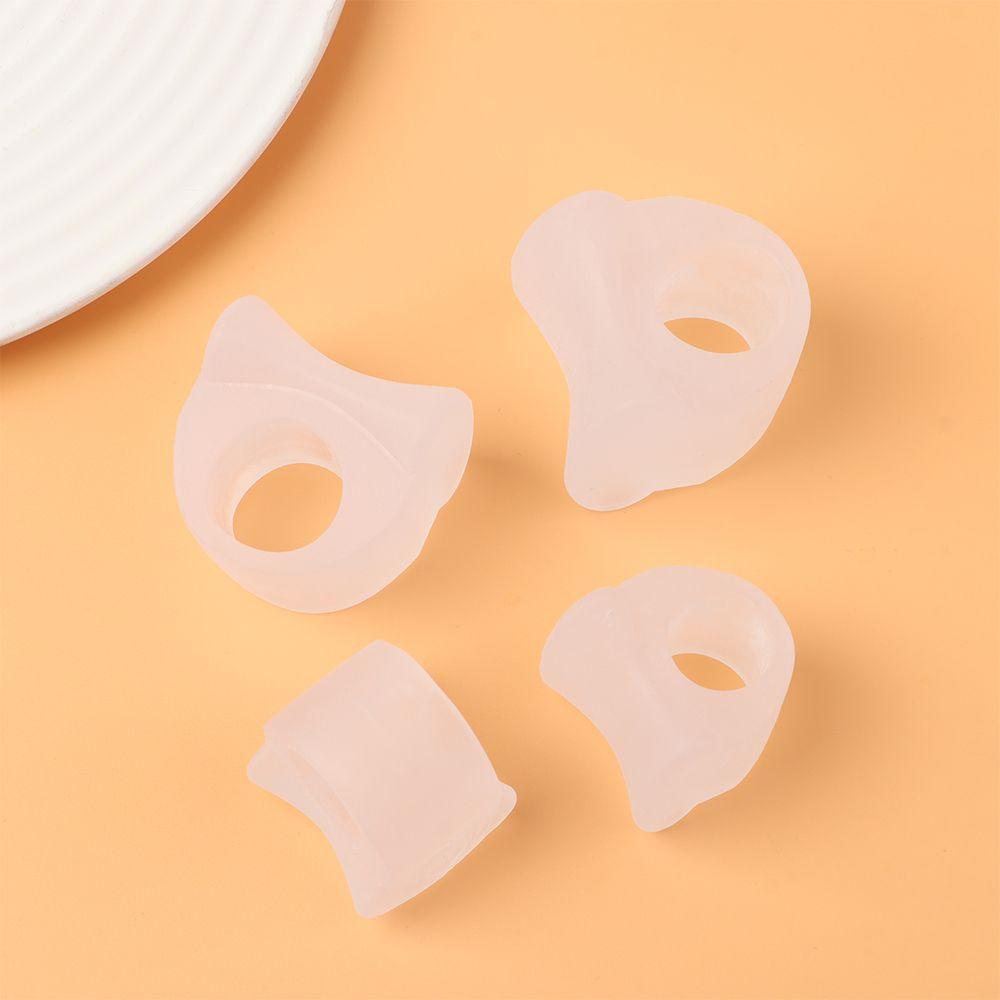 1 Cặp Đệm Silicone Tách Ngón Chân Cái Chăm Sóc Xương Chậu Cân Chỉnh Được