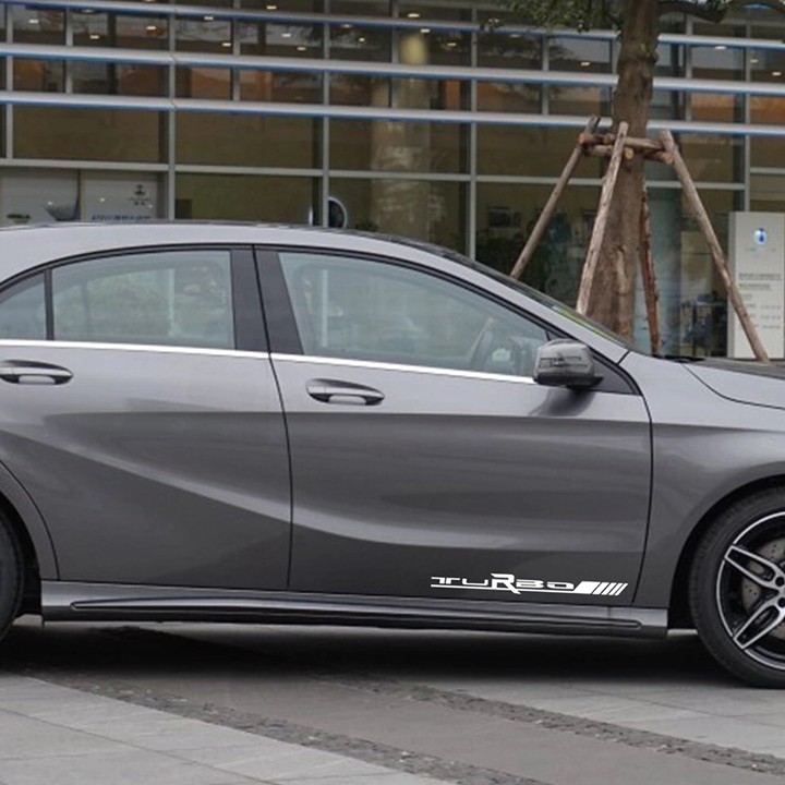 Tem dán cửa xe ô tô Turbo