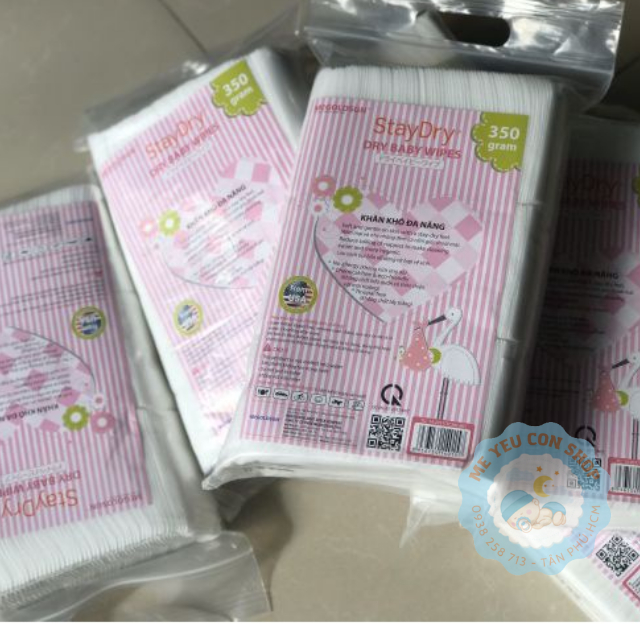 Khăn khô đa năng tiện dụng StayDry McGoldson 350g an toàn sử dụng cho bé (katydang)