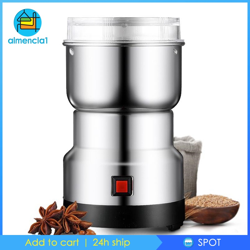 [ALMENCLA1]EU Plug Electric Coffee Beans Grains Grinder Kitchen Herb Grinding Machine