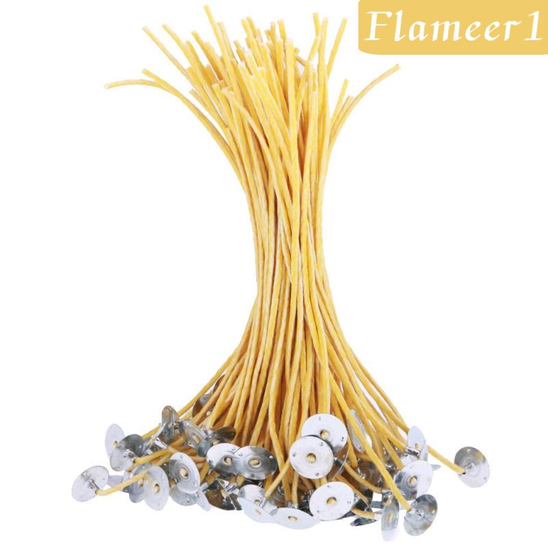 [Flameameer1] 50 Lõi Nến Sáp Ong 20cm Làm Nến DIY