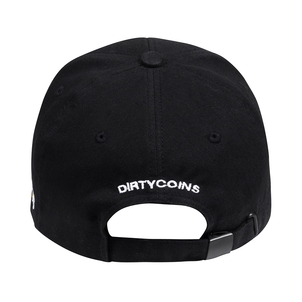 DirtyCoins Nón Star Logo Cap - Black