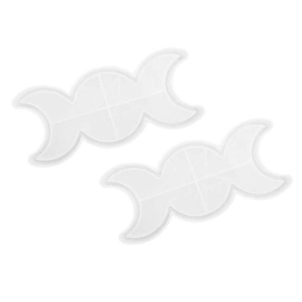 Khuôn Silicone Làm Bánh Thủ Công Hình Mặt Trăng / Mặt Trời