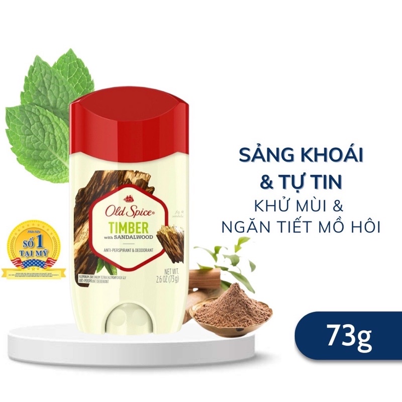Lăn Khử Mùi Old Spice USA 85g/73g/63g