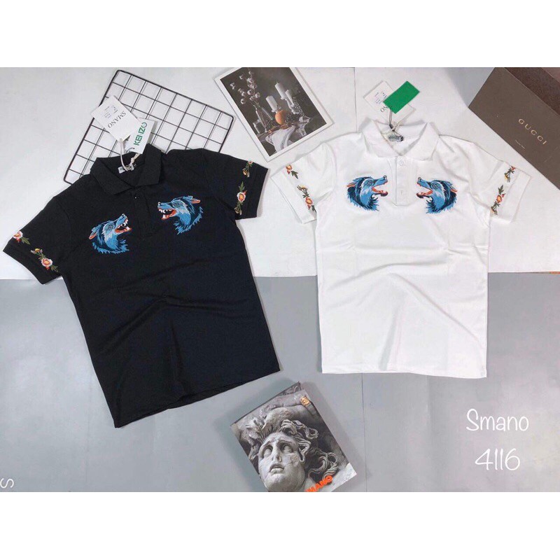 Áo polo sói, áo cộc nam có cổ 1125