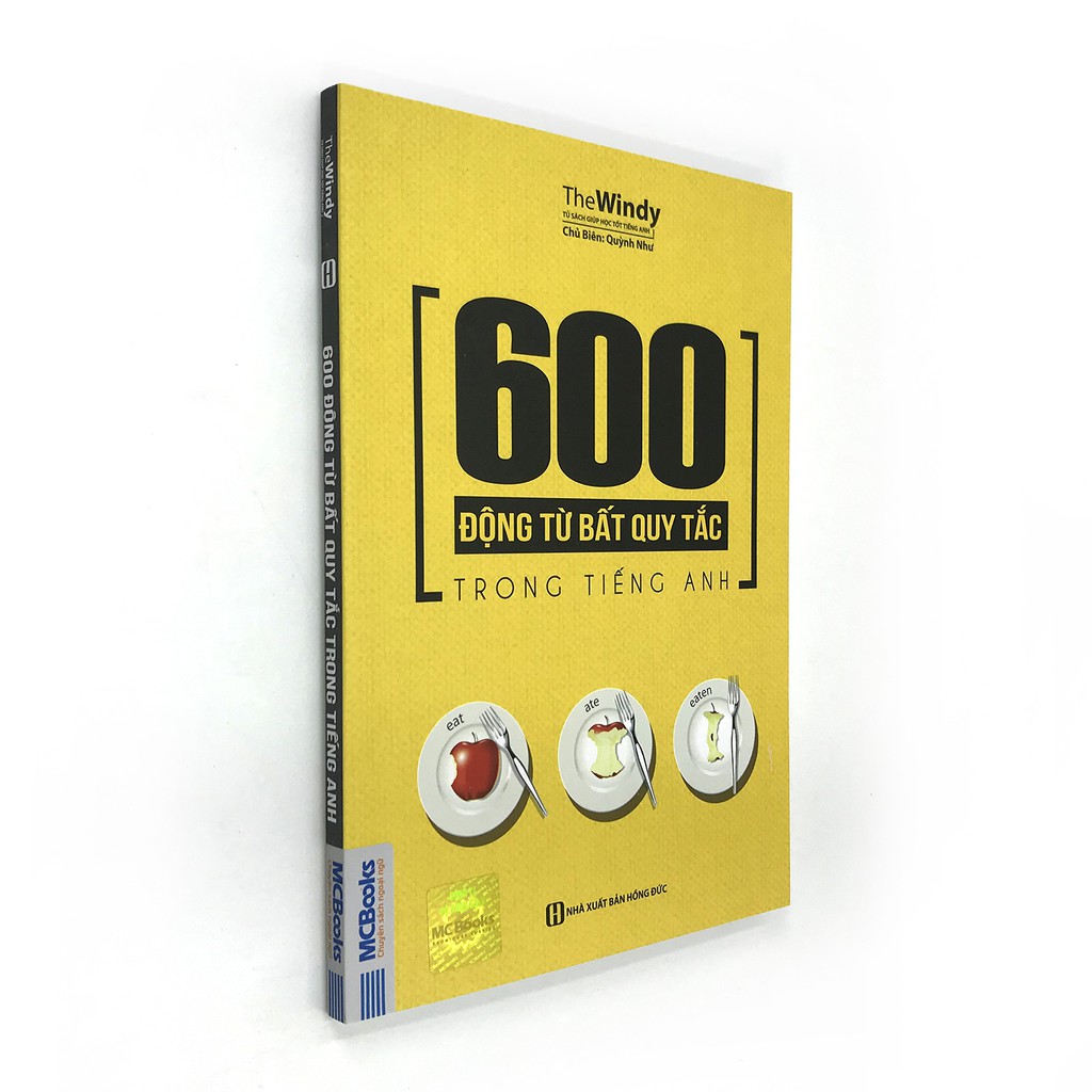 Sách - 600 động từ bất quy tắc trong tiếng Anh Tặng Kèm Bookmark
