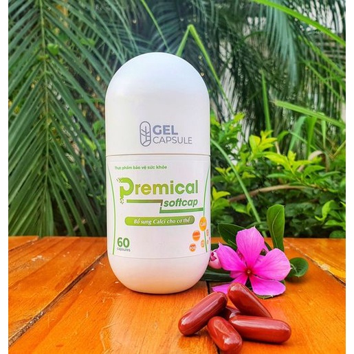 VIÊN UỐNG BỔ SUNG CALCI PREMICAL - LỌ 60 VIÊN NANG MỀM