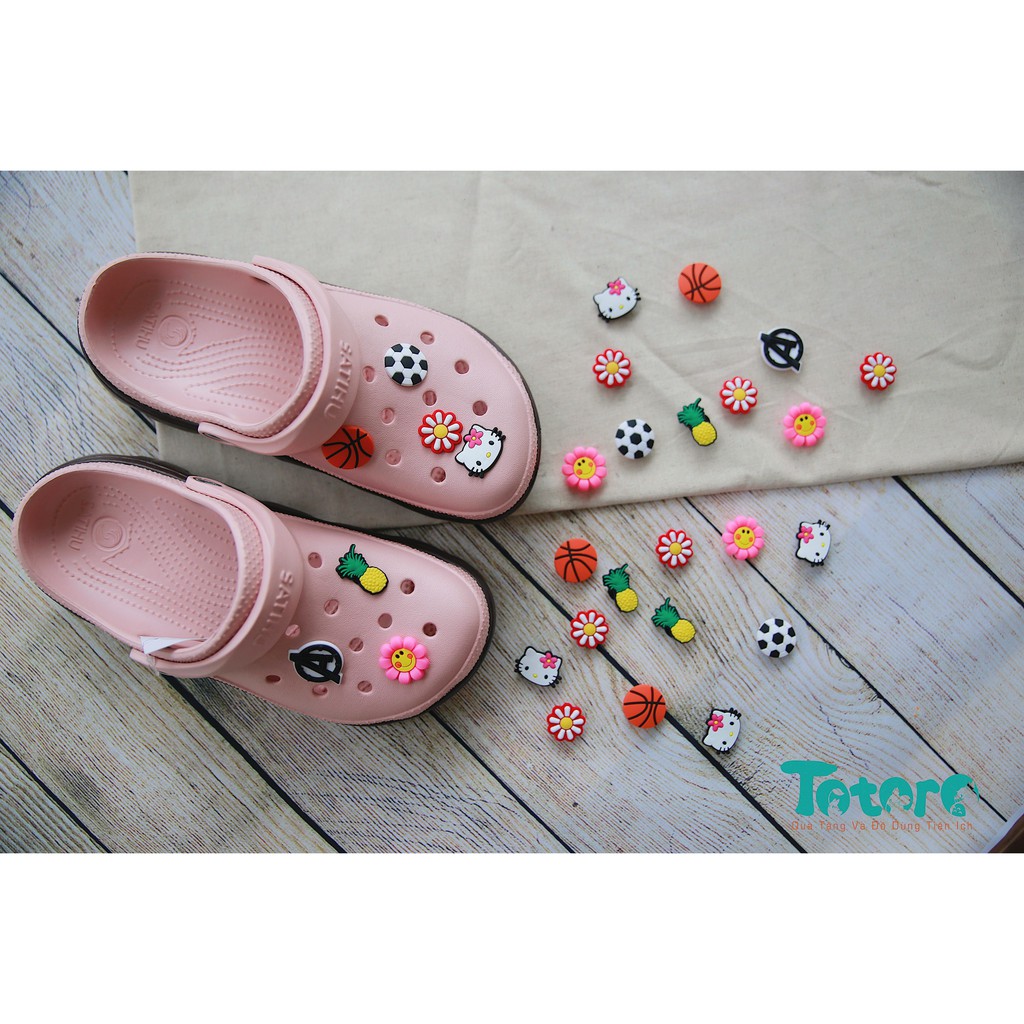 Jibbitz Nút trang trí sục